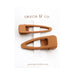 GRECH & CO. Matte Clips Set of 2 Hair clips Spice