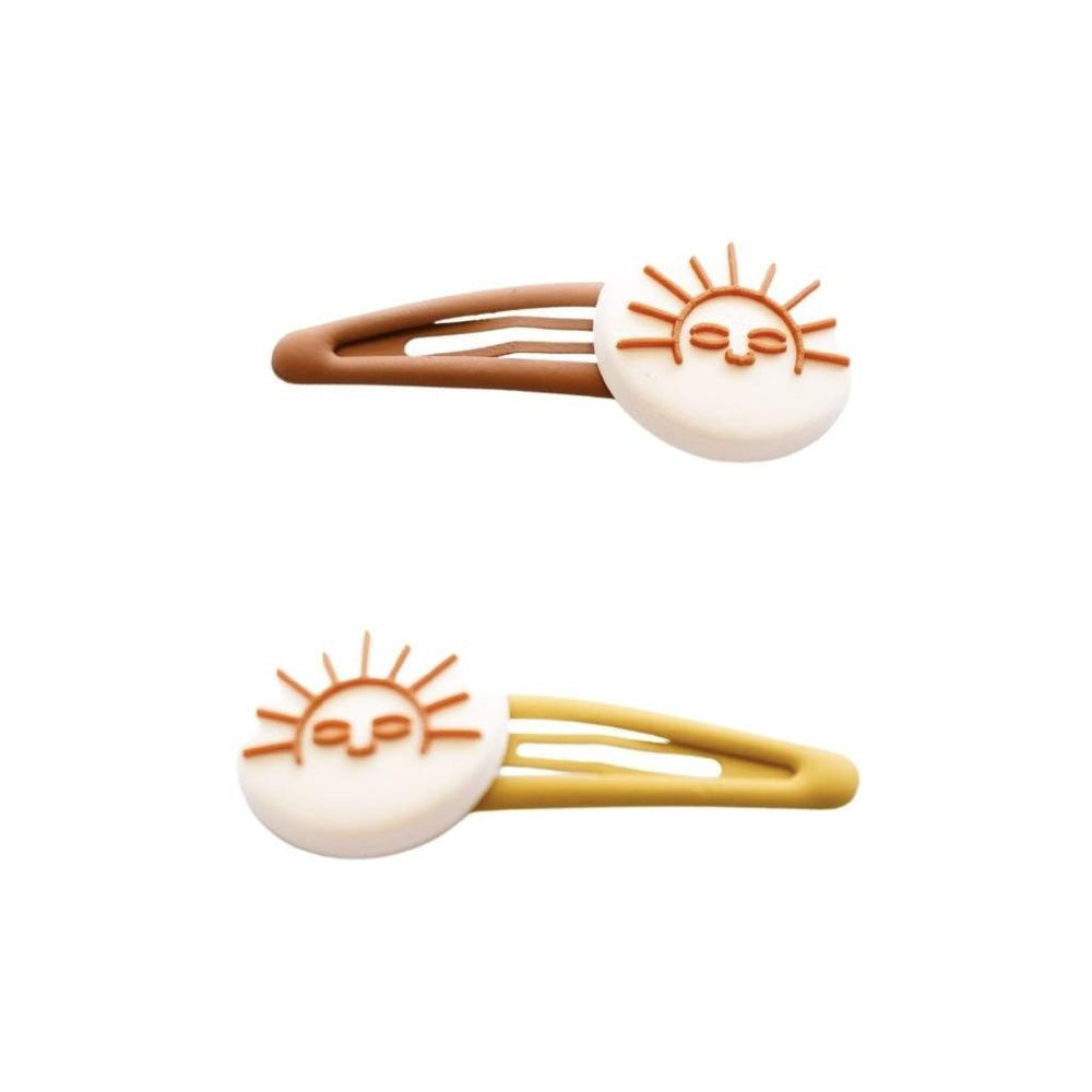 GRECH & CO. Minimalist Snap Clips Set of 2 Hair clips Sun