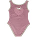GRECH & CO. Open Heart One Piece | UPF 50+ Swimsuit Recycled Clothing Mauve Rose