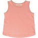 GRECH & CO. Oversized Tank Top | GOTS Clothing Blush Bloom, Coral Rouge