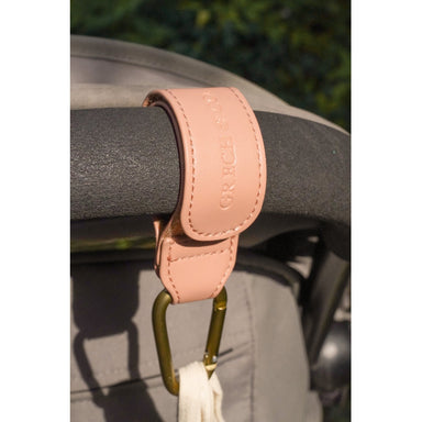 GRECH & CO. PU Stroller Strap set of 2 Baby Essentials Sunset