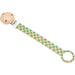 GRECH & CO. Pacifier Clip - Pattern Pacifier clips Checks  Sunset  + Orchard