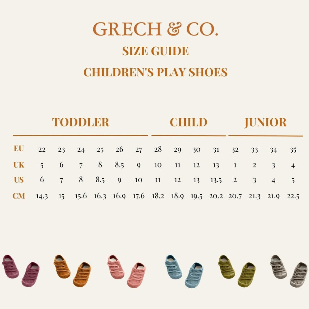 GRECH & CO. Play Shoes Shoes Mauve Rose
