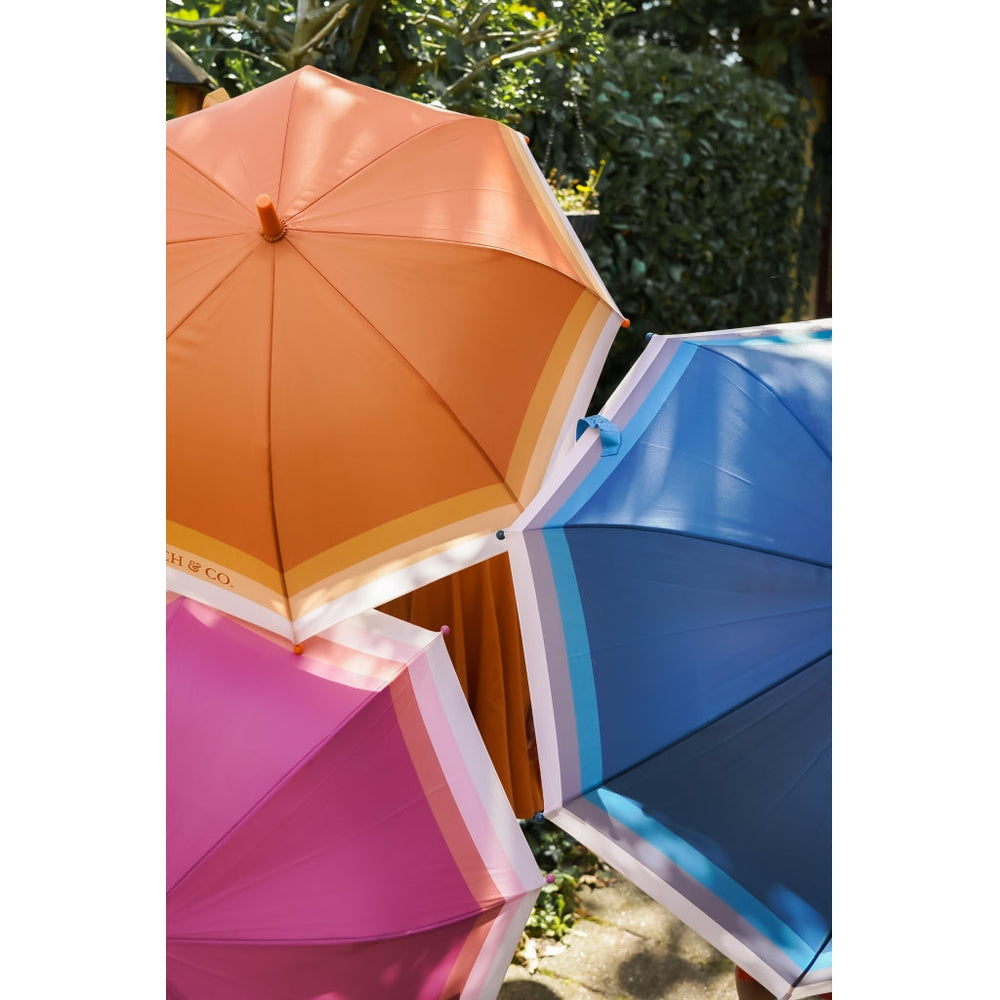 GRECH & CO. Rain + Sun Umbrella Umbrellas Mauve Rose Ombre