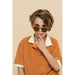 GRECH & CO. Retro Collared Shirt | GOTS Clothing Sienna