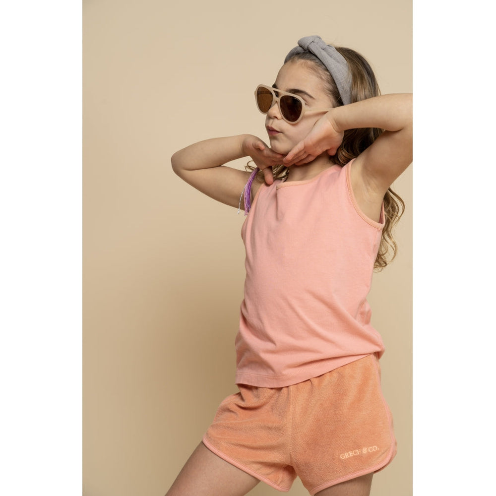 GRECH & CO. Retro Shorts | GOTS Clothing Coral Rouge