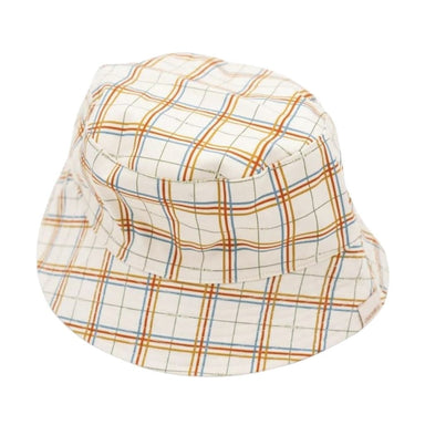GRECH & CO. Reversible Bucket Hat Hats Plaid Pattern