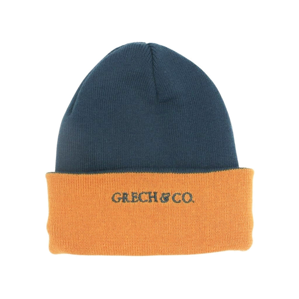 GRECH & CO. Reversible Knit Hat Hats Tuscany+Desert Teal