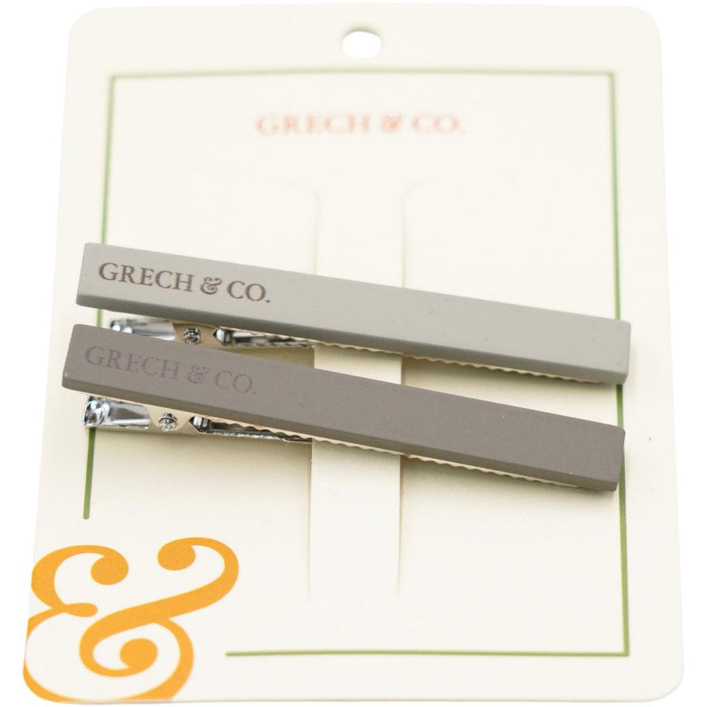 GRECH & CO. Set of 2 - 2 Toned Hair Clips Hair clips Bog