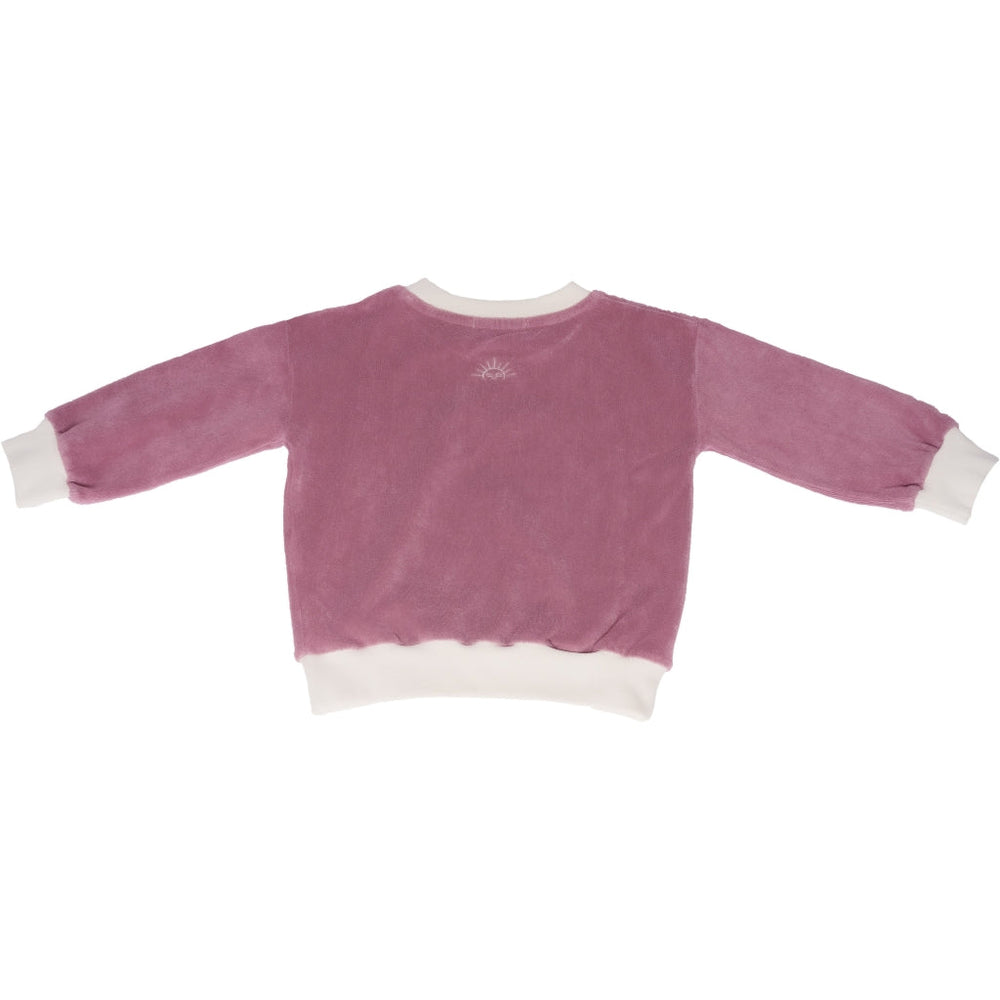 GRECH & CO. Signature Sweater | GOTS Clothing Mauve Rose