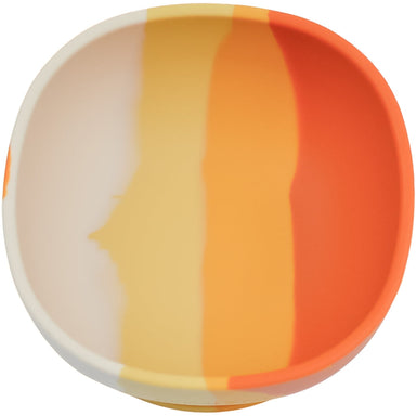GRECH & CO. Suction Silicone Bowl | Color Splash Collection Tableware Sienna Ombre