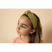 GRECH & CO. Top Knot | Headband Hair accessories Chartreuse