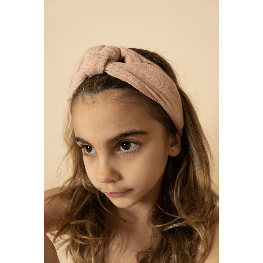GRECH & CO. Top Knot | Headband Hair accessories Coral Rouge