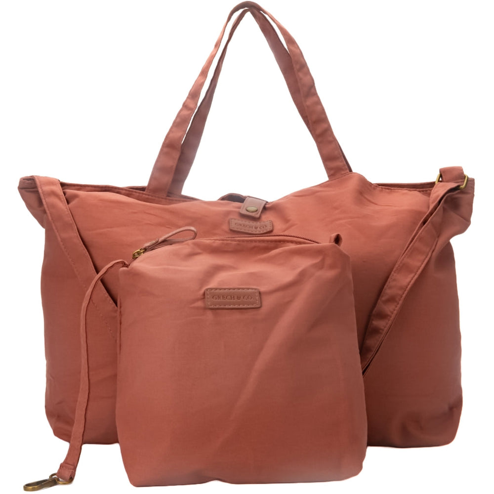 GRECH & CO. Tote Bag Bag Heather Rose