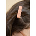 GRECH & CO. Tri Rainbow Bar | Hair Clips Set of 2 Hair clips Coral Rouge