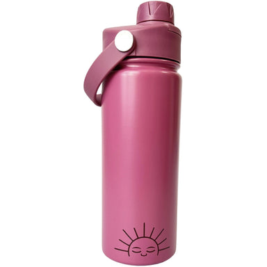 GRECH & CO. Twist + Go Thermo Water Bottle | 18oz Thermo Mauve Rose